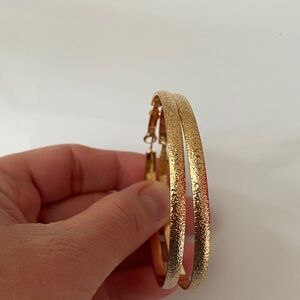 🆕 Elegant Large Gold Hoop Earrings